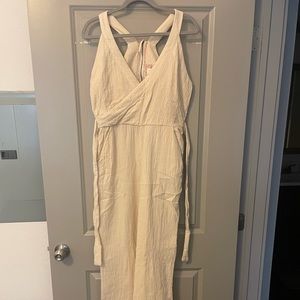 Linen Anthropologie Jumper